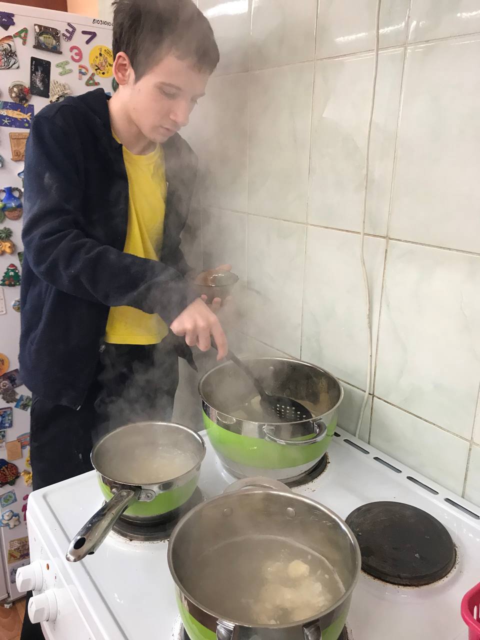 Воскресный кулинарный практикум. Ленивые вареники.