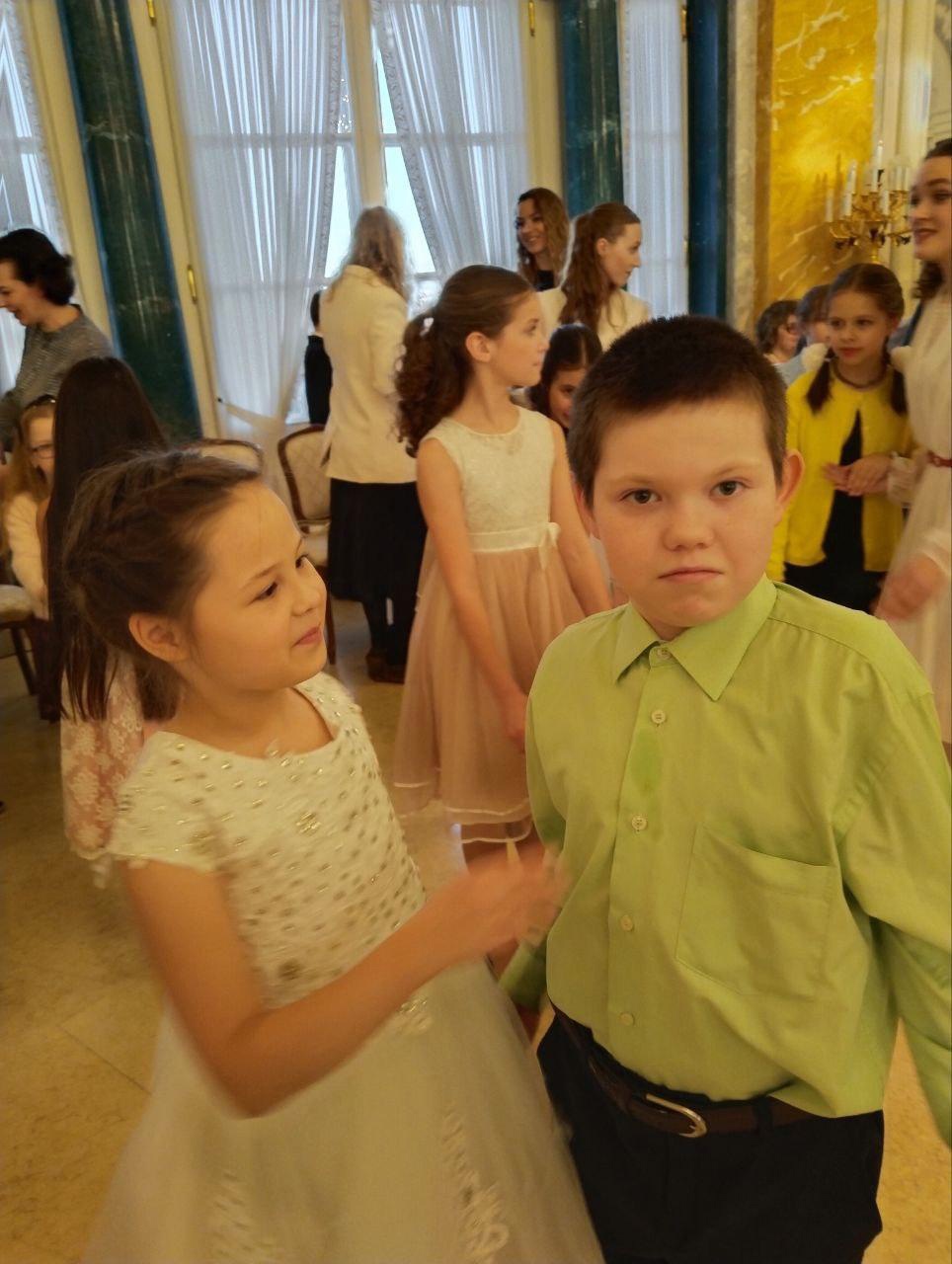 Новогодний праздник в Константиновском дворце.