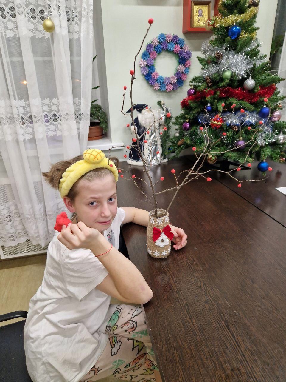 Создаем украшения к Новому году.