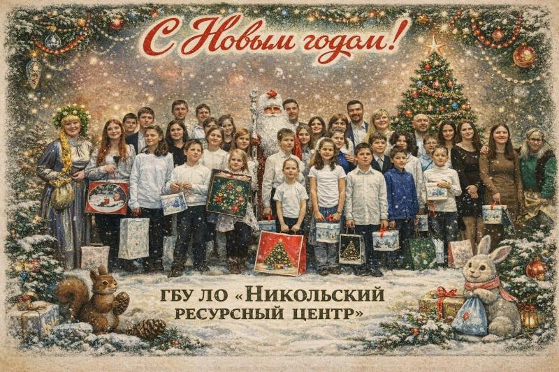 От всей души поздравляем с наступающим 2026 годом! 
