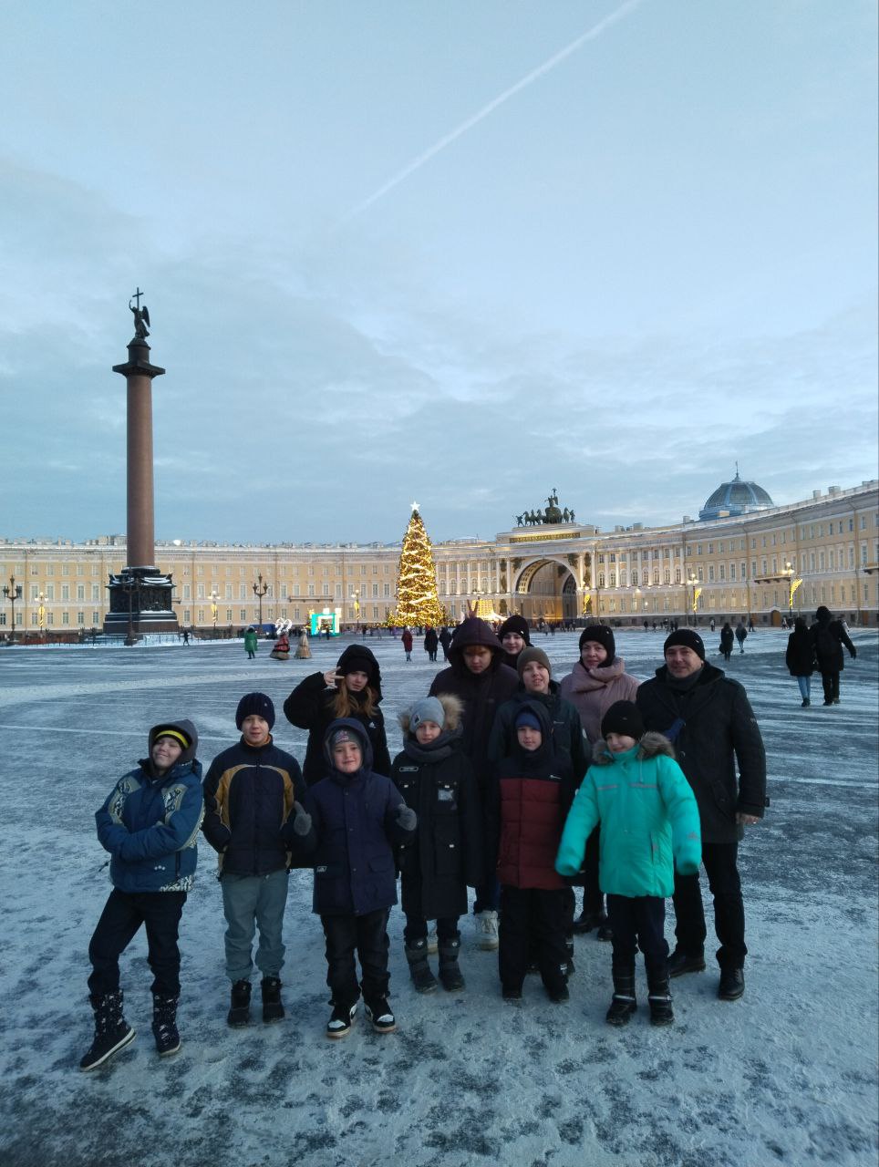 Предновогодняя экскурсия по Санкт-Петербургу
