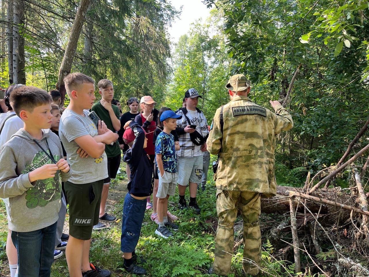Воспитанники Никольского ресурсного центра приняли участие в мероприятии, в рамках проекта «Сердечные мастерские природы», 