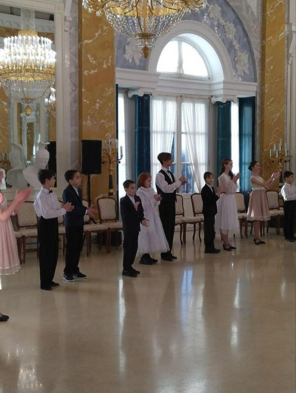 Новогодний праздник в Константиновском дворце.