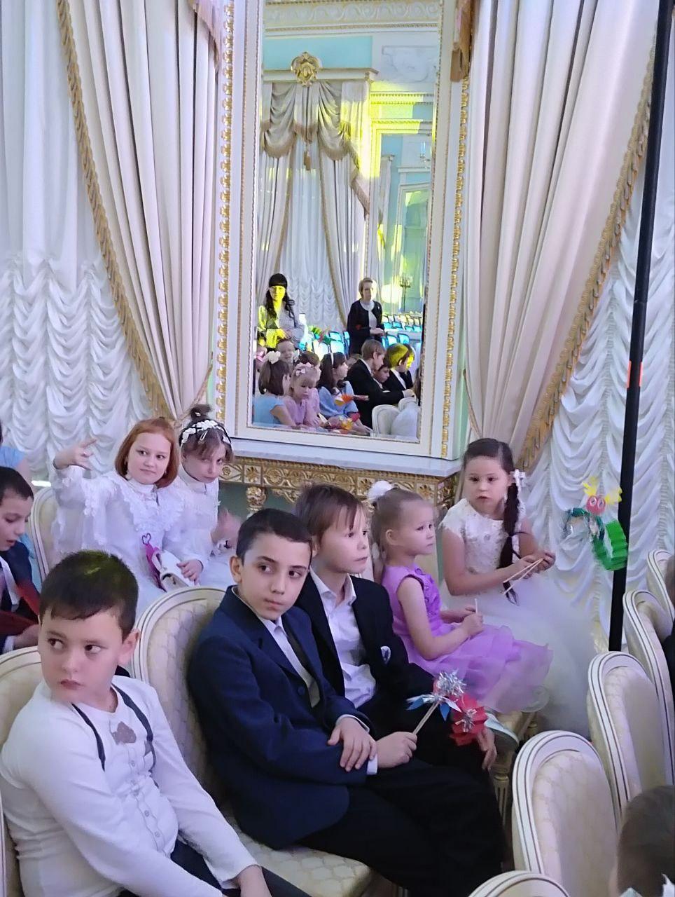 Новогодний праздник в Константиновском дворце.