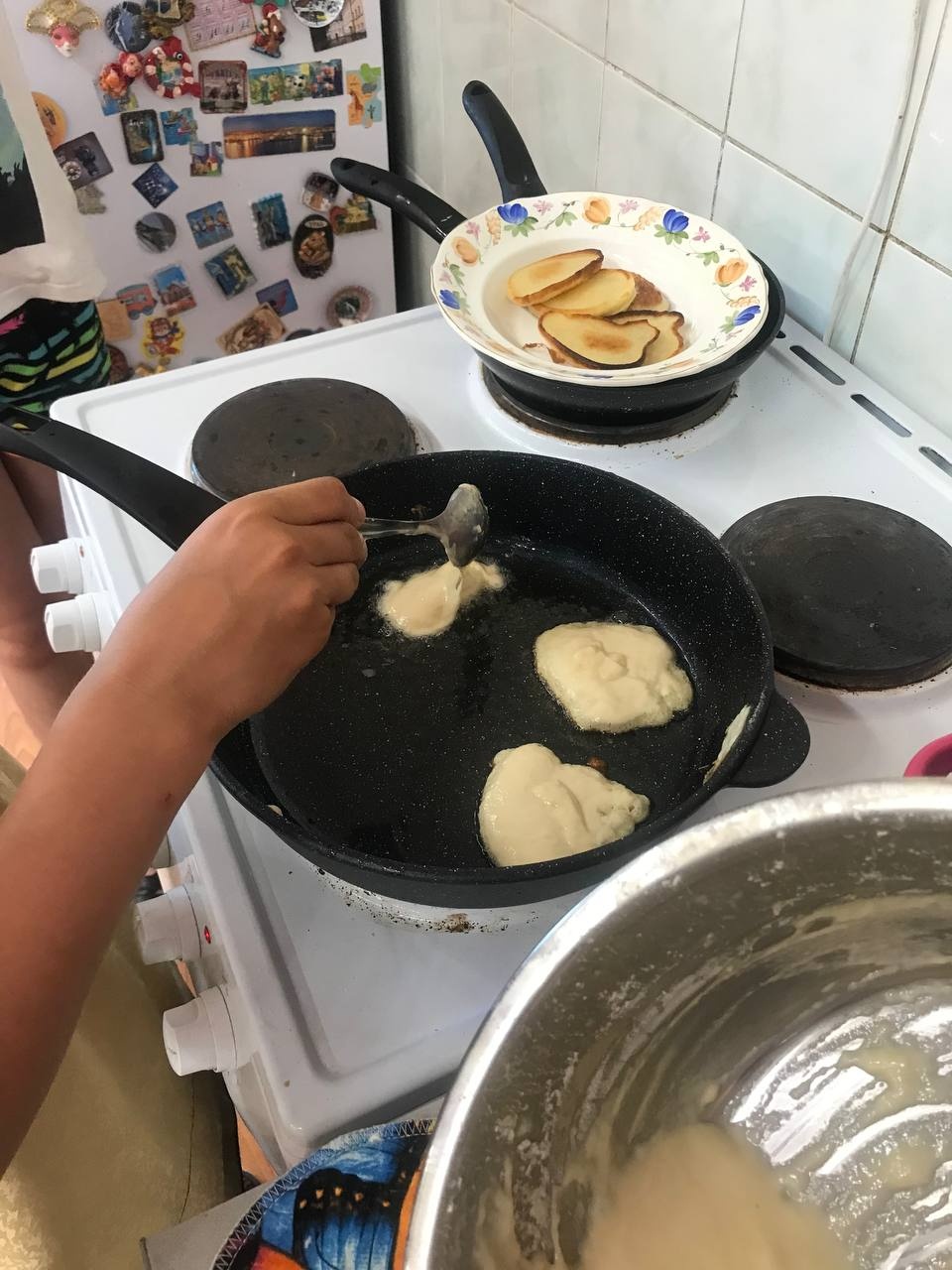 Кулинарный практикум - готовим оладушки