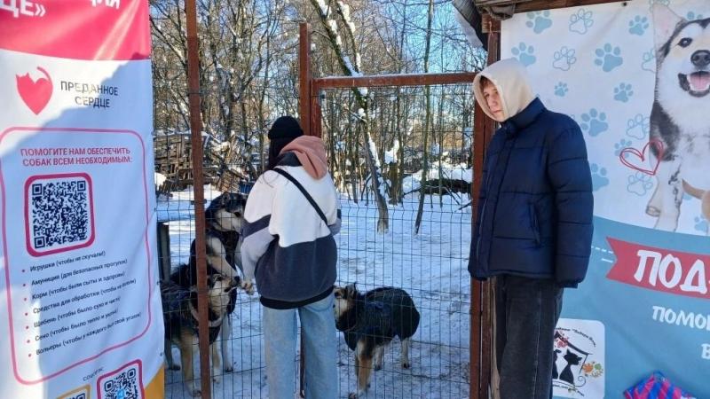 Воспитанники стажировочной квартиры Никольского ресурсного центра вновь отправились в гости к своим четвероногим друзьям.