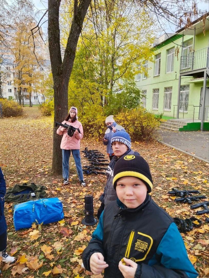 Играем в лазертаг