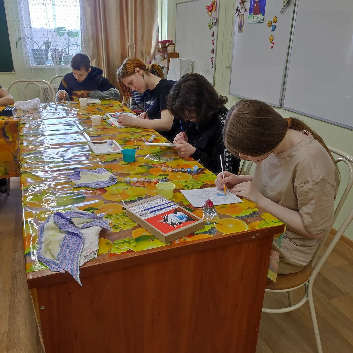 К нам в Никольский ресурсный центр приехали волонтёры АНО «Центр социальной поддержки и добровольчества «Созидатели». 
