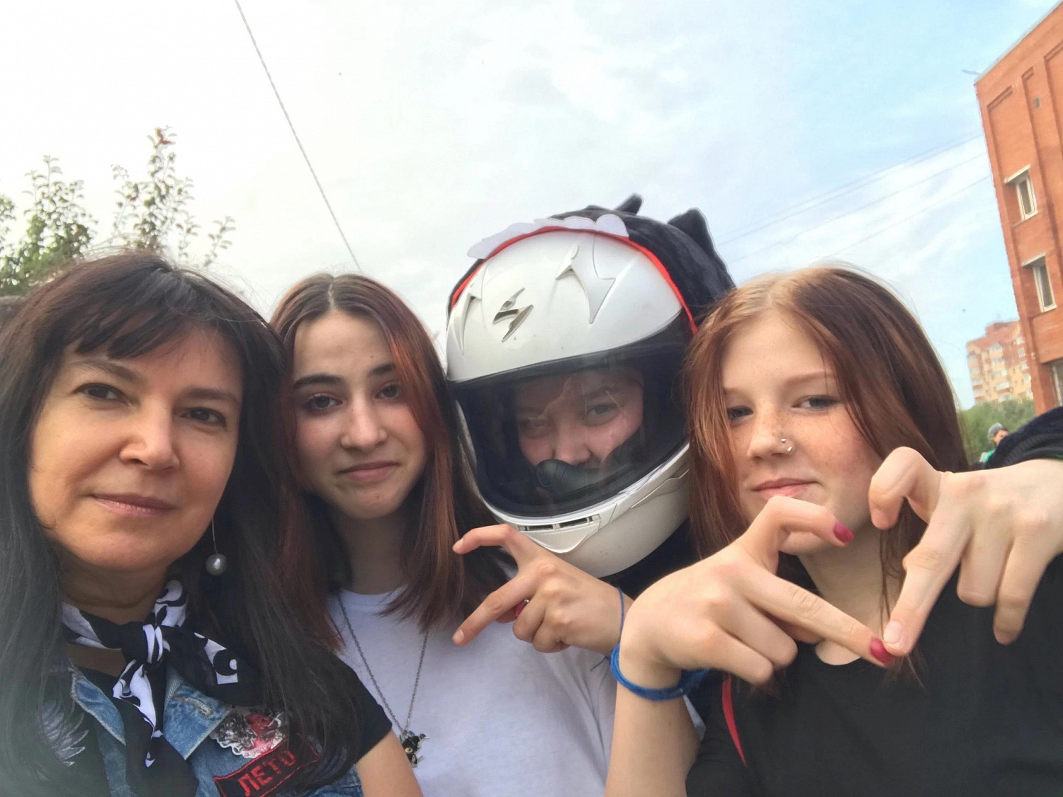 К нам в гости приехали участники сообщества “МотоАнгелыДетям"